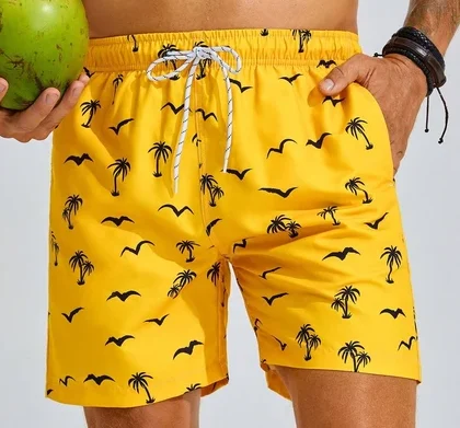 "Men’s blue sublimation printed shorts featuring intricate designs, crafted for comfort and breathability, displayed in an outdoor setting, perfect for summer activities."